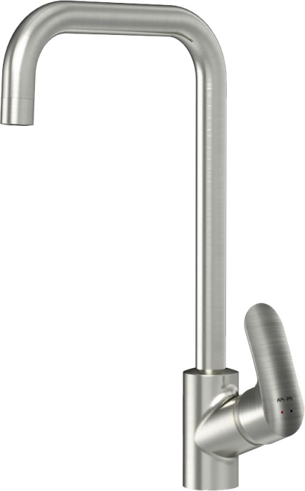 Смеситель AM.PM Like для кухонной мойки, сатин F8006011 - 0