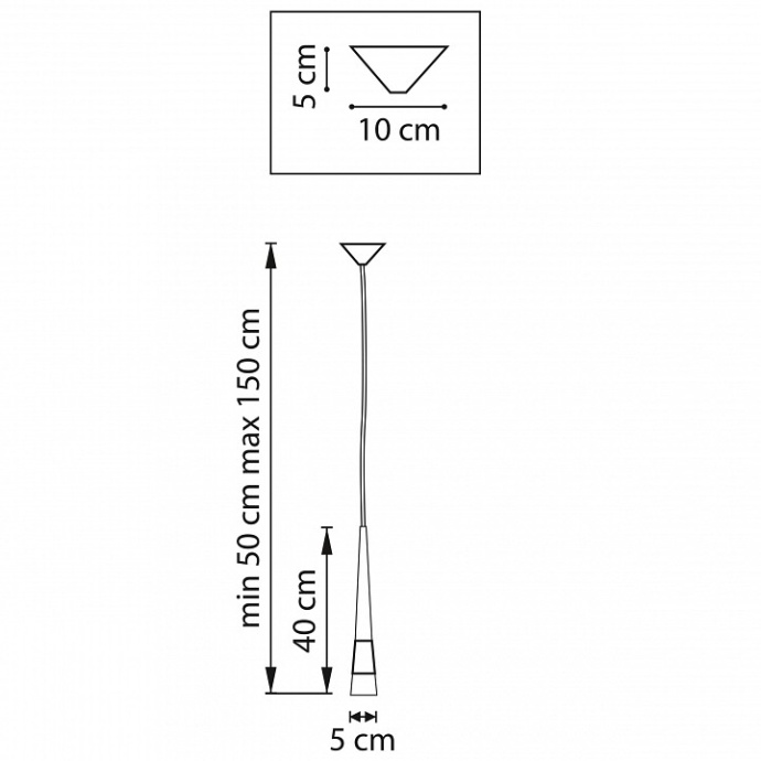 Подвесной светильник Lightstar Cone 757013 - 5