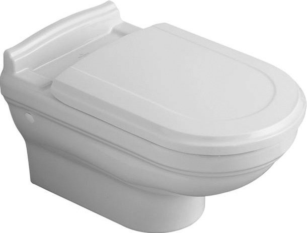 Чаша для унитаза подвесного Villeroy & Boch Hommage 6661 B0R1 alpin 6661B0R1 - 0