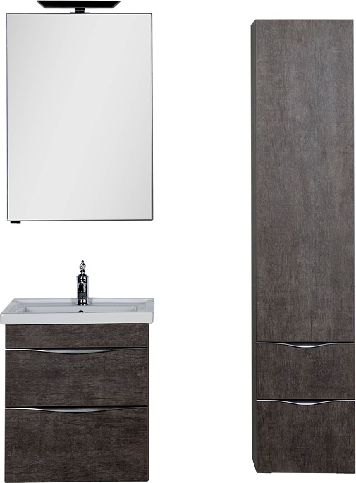 Тумба с раковиной Aquanet Эвора 60 дуб антик 183000 - 5