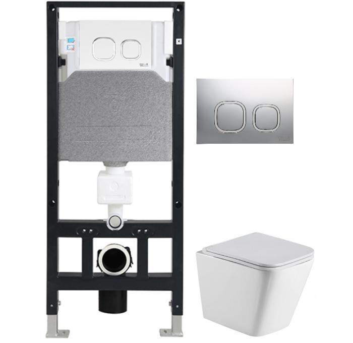 Комплект Weltwasser AMBERG 506 + GELBACH 004 GL-WT + AMBERG RD-MT CR  10000006777 - 0