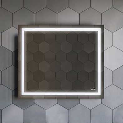 Зеркало AM.PM Gem 80 подсветка по периметру m91amox0801wg - 0