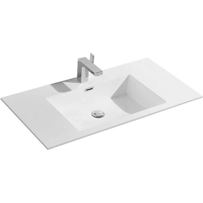 Мебельная раковина Vincea Chiara 100 белая VCB-13100W - 0