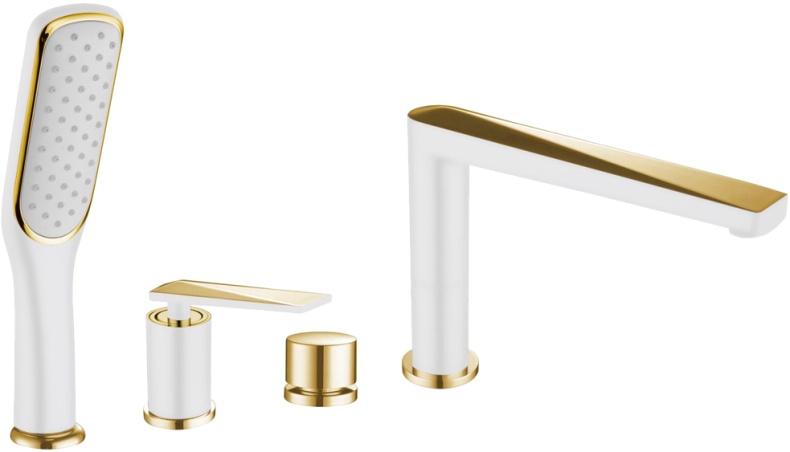 Смеситель Boheme Venturo 380-W на борт ванны - 0