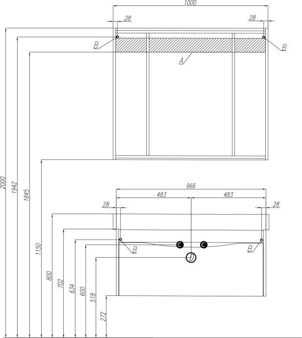 Тумба с раковиной STWORKI Хельсинки 100 411898 - 9