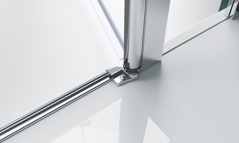 Душевой уголок BelBagno Etna 90х90 профиль хром стекло прозрачное ETNA-A-22-90-C-Cr - 8