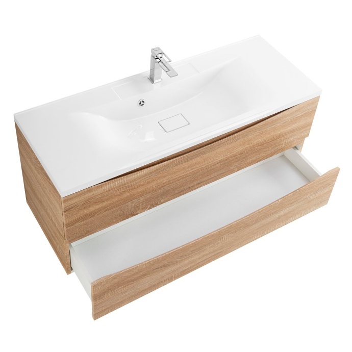 Тумба с раковиной Belbagno Marino 120 светлое дерево - 5