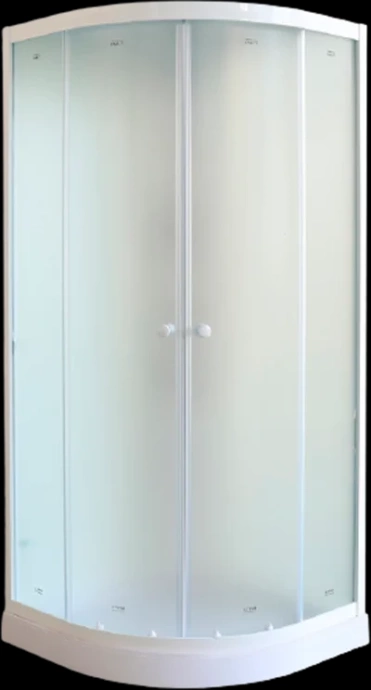 Душевая кабина Parly Classic 90х90 белая стекло матовое EB931 - 0