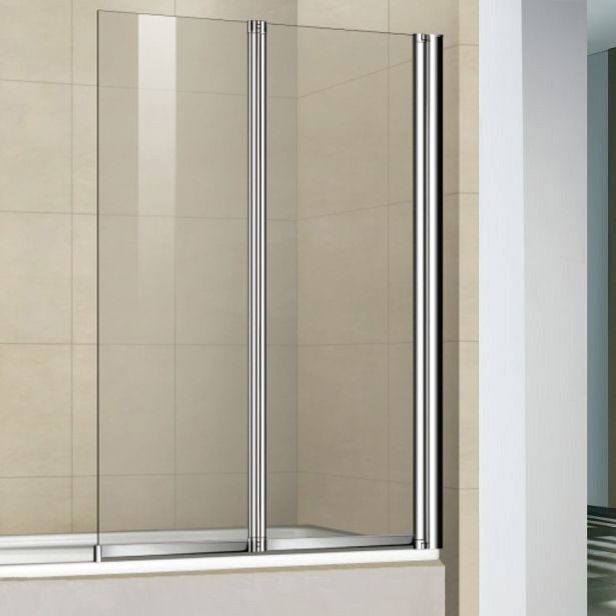 Шторка на ванну Weltwasser WW100 100Z2-80 80х140 хром  10000002763 - 0