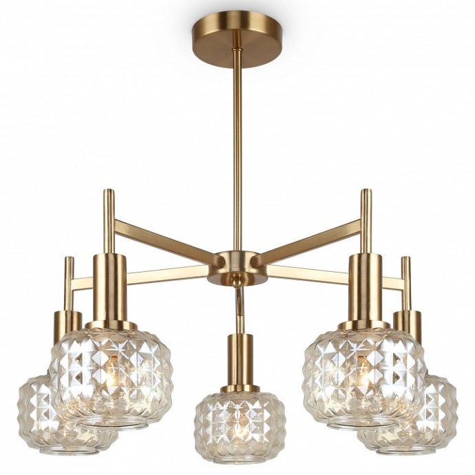 Люстра на штанге Freya Fero FR5366CL-05BS - 0