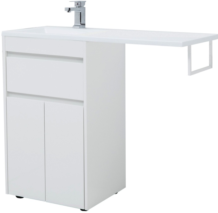 Тумба с раковиной Aquanet Токио 58 1 ящик, 2 двери 237745 - 11