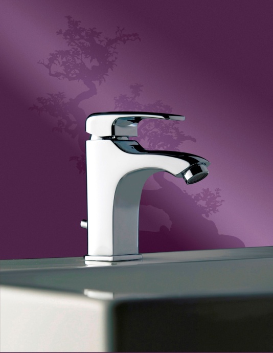 Смеситель для раковины Webert Kimono KI830102015, хром - 2