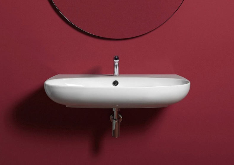 SIMAS Vignoni раковина накладная/подвесная 100*52см , с 1 отв. под смеситель, цвет: белый VI12bi*1 - 5