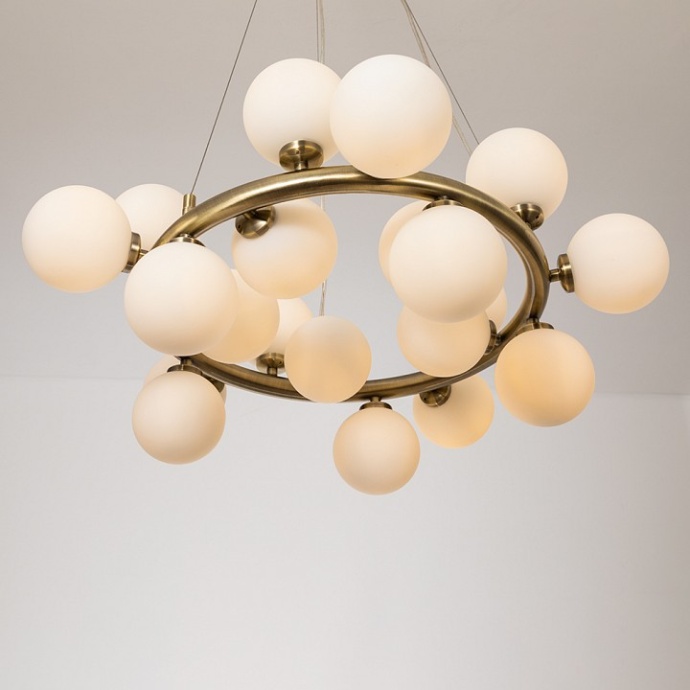 Подвесная люстра Arte Lamp Bolla-Piccolo A3988SP-20AB - 1