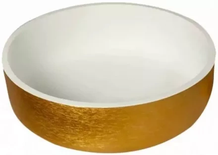 Раковина накладная Armadi Art NeoArt Corian 40 золото 819-G - 0