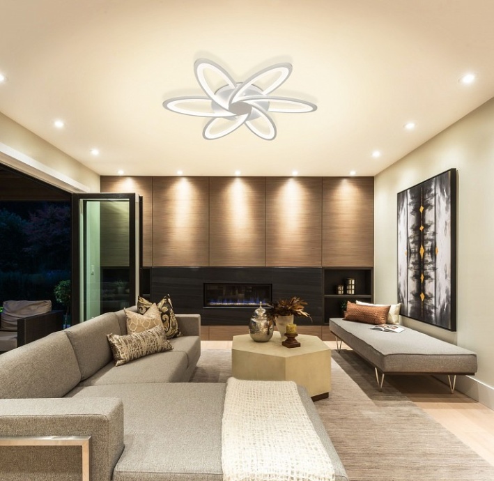 Потолочная люстра Natali Kovaltseva Smart home LED LAMPS 81217 - 6