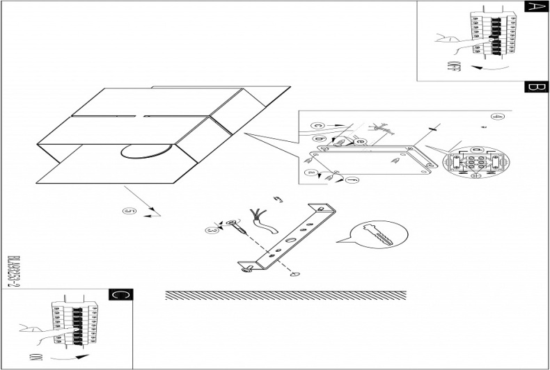 Накладной светильник Eglo ПРОМО Kibea 93254 - 1