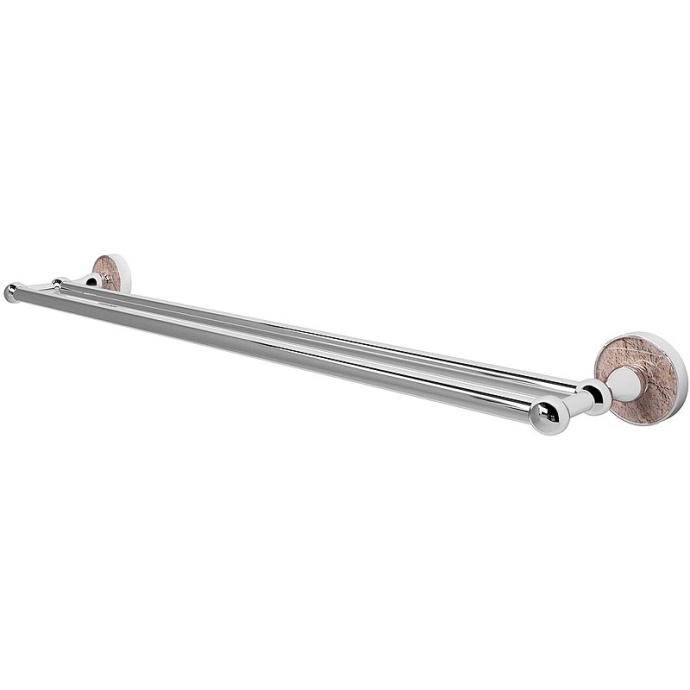 Полотенцедержатель двойной WasserKraft Nau хром K-7740 - 0