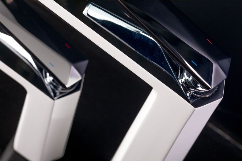 Смеситель для раковины Boheme Venturo белый, хром  371-W - 3