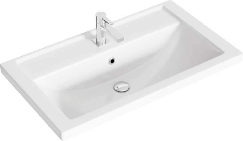 Тумба с раковиной Aqwella Foster 80 подвесная - 5