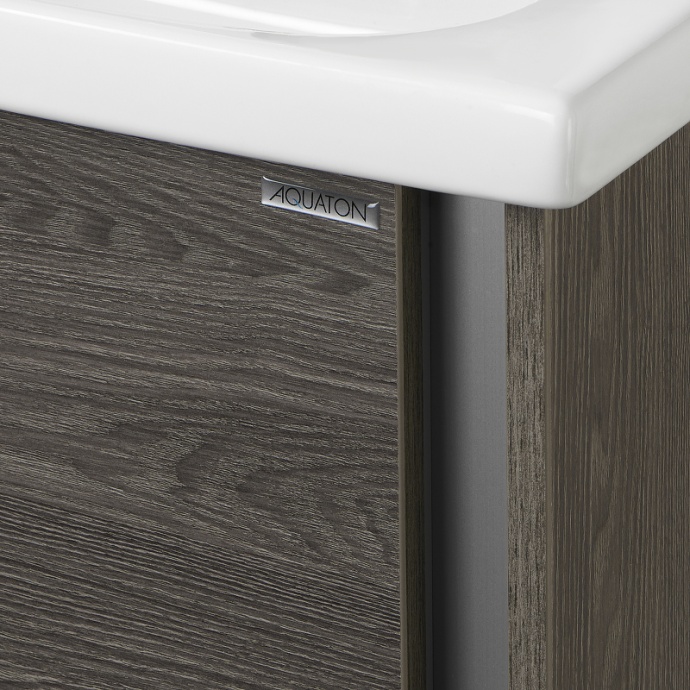 Тумба с раковиной Aquaton Стоун 60 темное дерево 1A2314K1SXC80 - 3