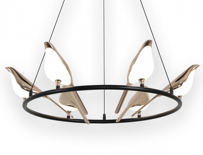 Подвесная светодиодная люстра Kink Light Арси 08446-6A,33 - 0