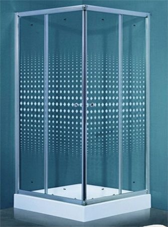 Душевой уголок Timo Romb Glass 100 см  TL-1102 Romb - 1