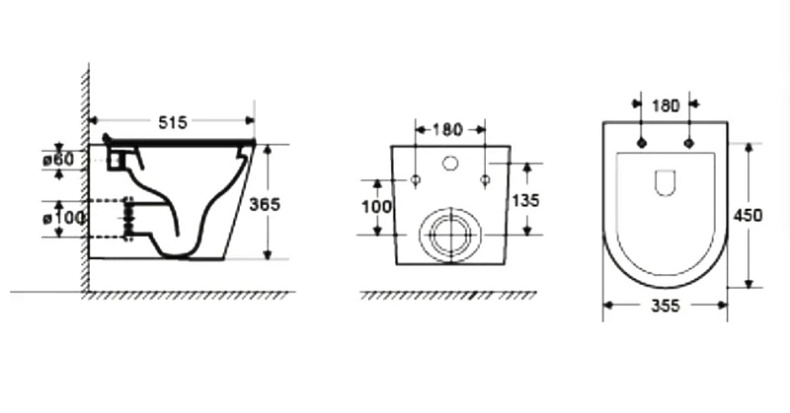 Комплект Weltwasser MARBERG 410 + SALZBACH 004 MT-GR + MAR 410 SE  10000006498 - 5