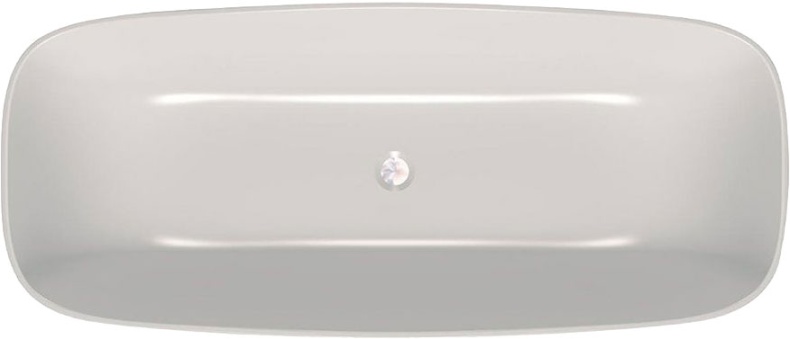 Ванна из литьевого мрамора Kolpa San Milo 174х75 бело-голубая 592480 - 0