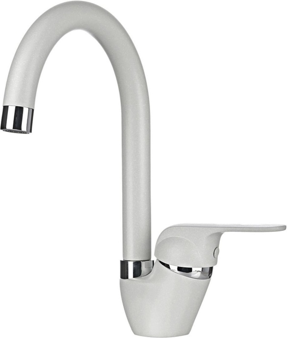 Смеситель Granula GR-1024 арктик, для кухонной мойки - 0