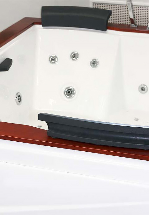 Гидромассажная ванна Gemy  186x151 см  G9052 II O L - 3