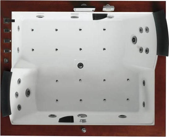 Гидромассажная ванна Gemy  186x151 см  G9052 II O L - 0