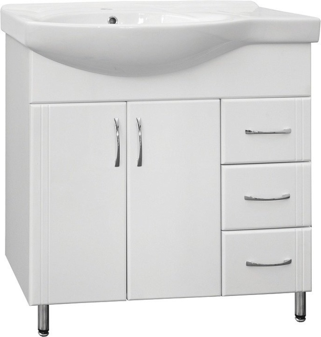 Тумба под раковину Style Line Эко Стандарт 80 см  ЛС-00000109 - 0