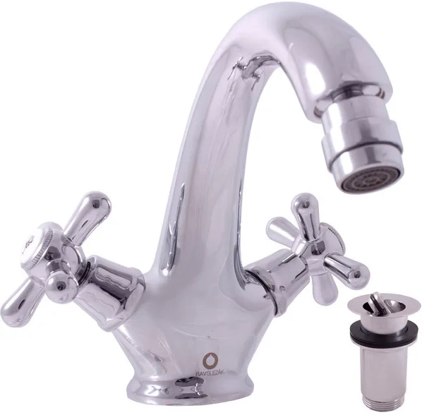 Смеситель для биде Rav Slezak Morava retro хром MK143.5 - 1