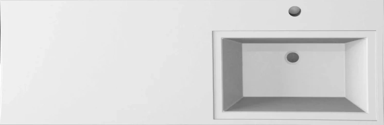 Раковина Stella Polar Мадлен 130 R на стиральную машину белый SP-00000476 - 1