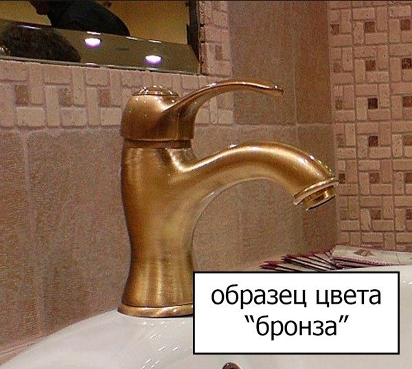 Смеситель Migliore Lem Swarovski ML.LEM-1923 Br для биде 25865 - 1