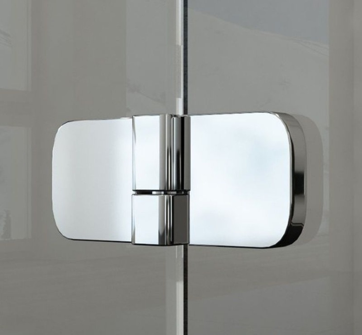 Шторка на ванну Ravak BVS2-100 L Transparent, фурнитура хром 7ULA0A00Z1 - 1