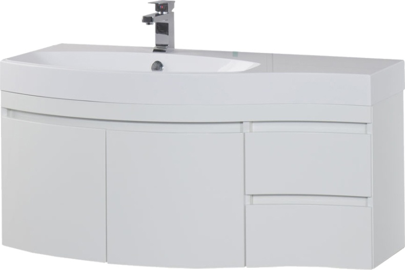 Тумба с раковиной Aquanet Опера 2-115  белая L 169613 - 0
