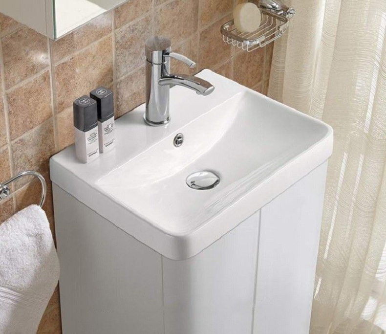 Раковина встраиваемая CeramaLux N 40 см белый  9595-40 - 0