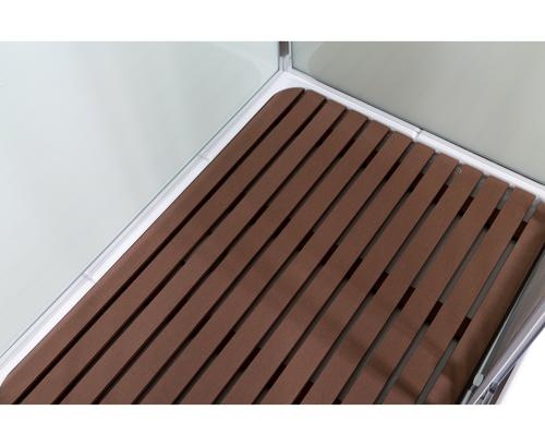 Душевая кабина Deto K 120х90 хром  K402SLED - 7