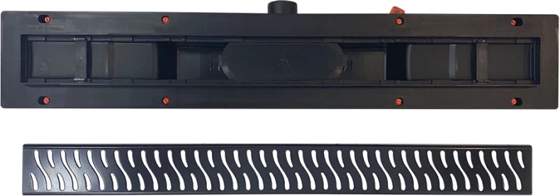 Душевой лоток Veconi Harmony B 450 черный матовый V450HB - 2