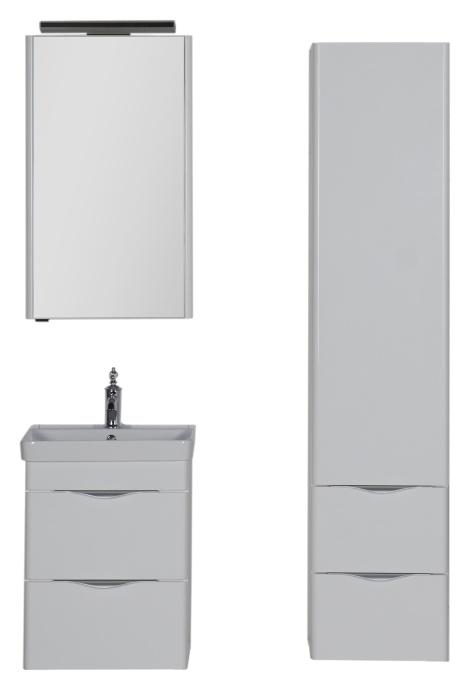 Шкаф-пенал Aquanet Орлеан 40 белый 00183079 - 1