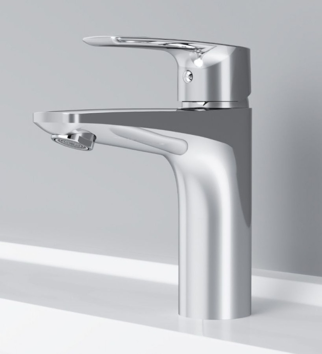 Смеситель AM.PM Gem F90A82100 для раковины, с донным клапаном - 1