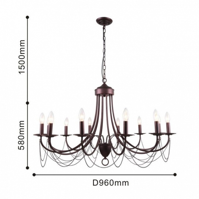 Подвесная люстра F-promo Plini 2590-12P - 1