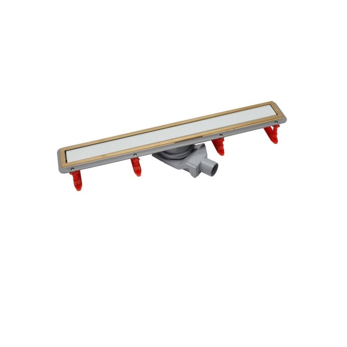 Душевой лоток Pestan Confluo Premium White Glass Line 750 Gold 13100123 - 0