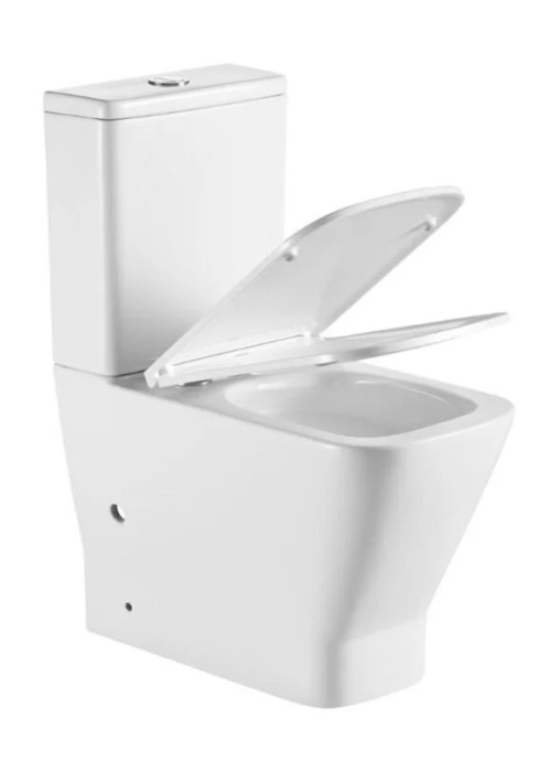 Напольный унитаз Owl Gap Ruta-G TOWLT200901 / OWLT200901/2, безободковый, смыв Торнадо, сиденье микролифт, белый - 5