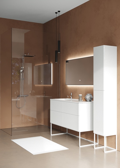 Шкаф-пенал Sanvit Лира 30 белый глянец plira - 2