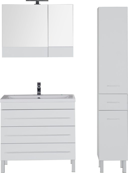 Мебель для ванной Aquanet Верона 90 белая 178470 - 18