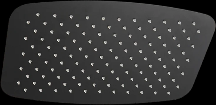 Верхний душ Berges Ventas черный матовый 074006 - 0