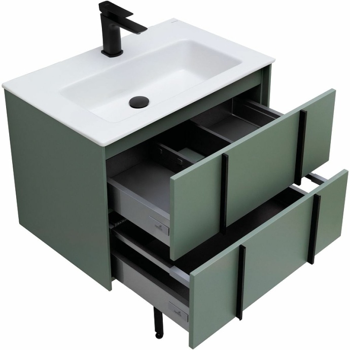 Тумба под раковину Allen Brau Reality 70 серо - зеленый матовый 1.32004.CGM - 18